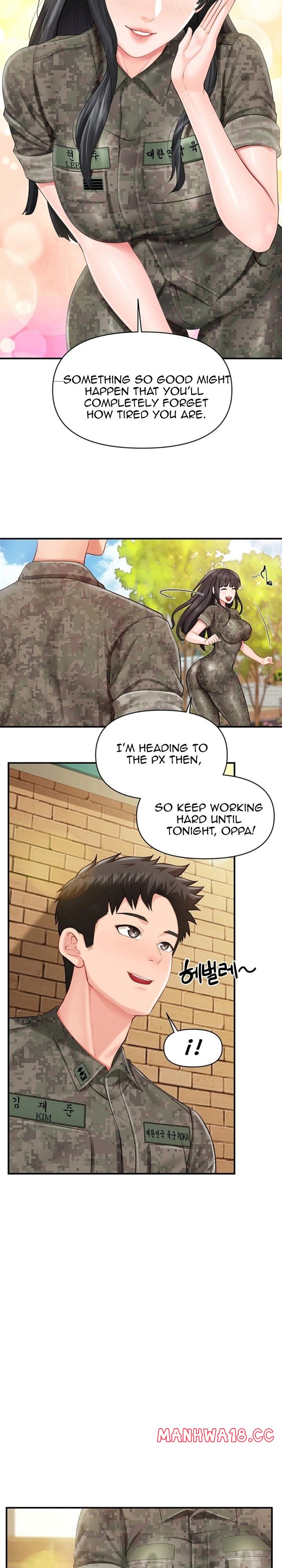 I’m the Only Man on the Military Base