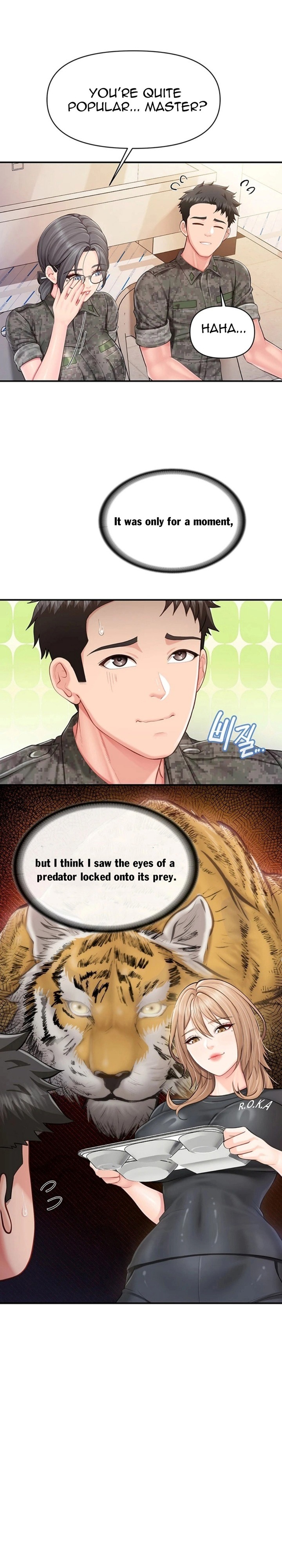 I’m the Only Man on the Military Base