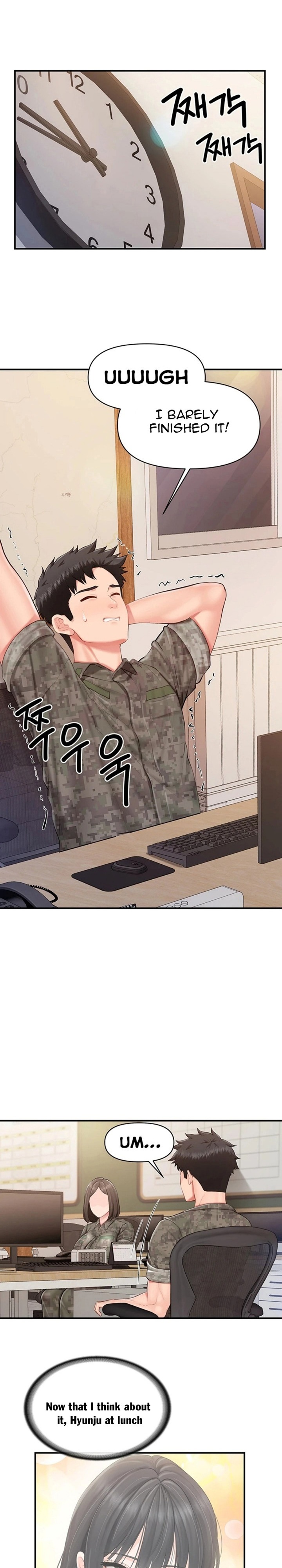 I’m the Only Man on the Military Base