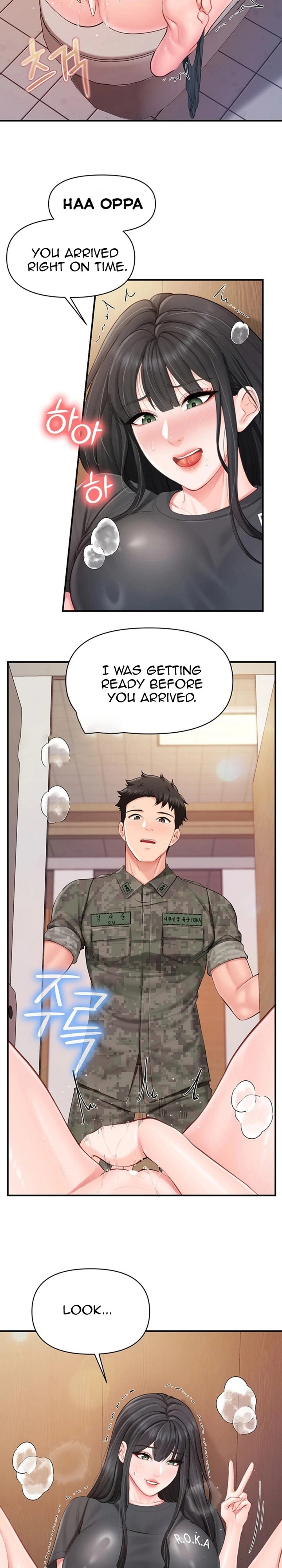 I’m the Only Man on the Military Base