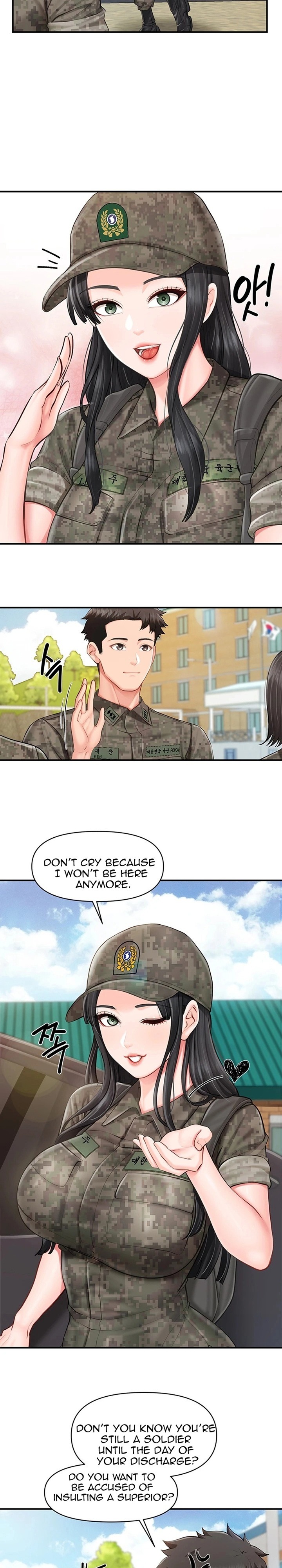I’m the Only Man on the Military Base