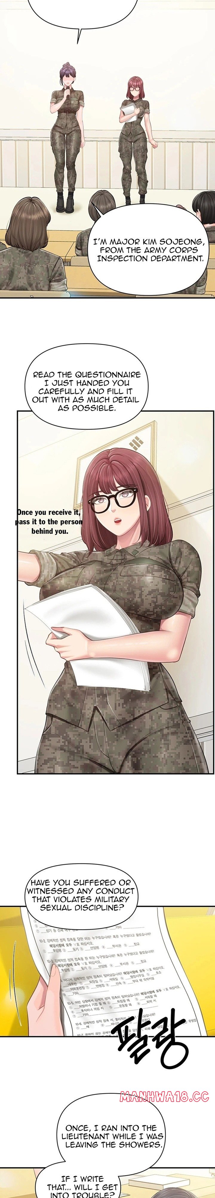 I’m the Only Man on the Military Base