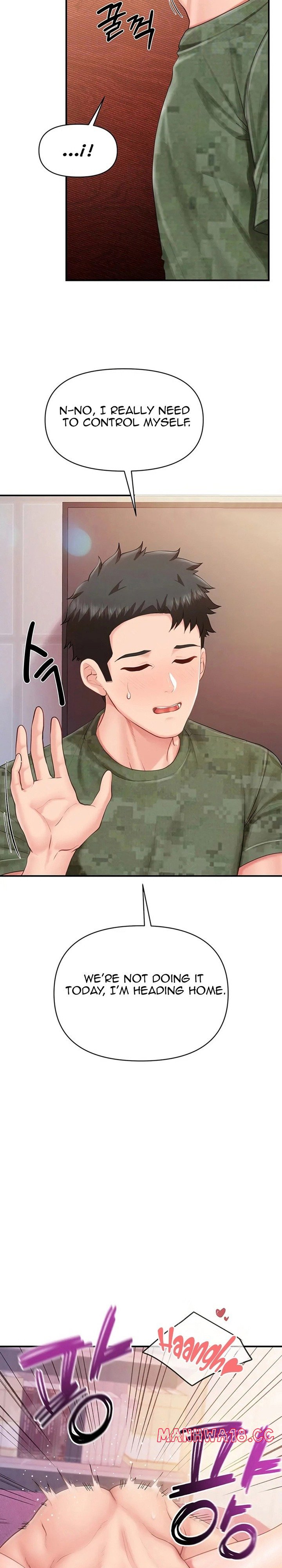 I’m the Only Man on the Military Base