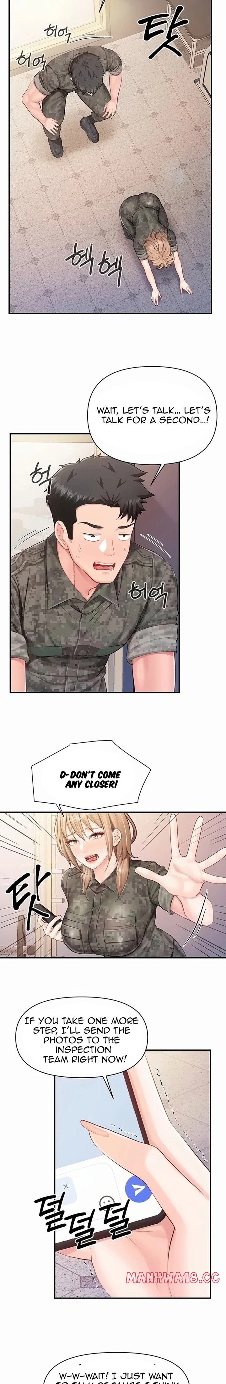 I’m the Only Man on the Military Base