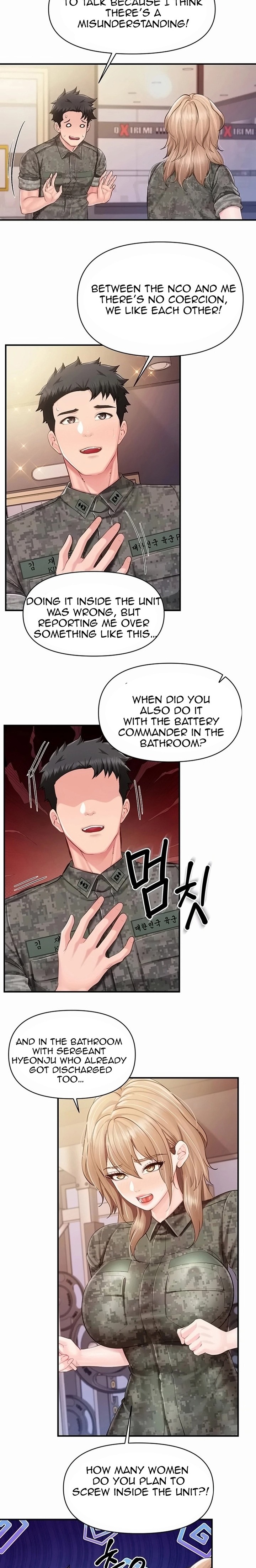 I’m the Only Man on the Military Base
