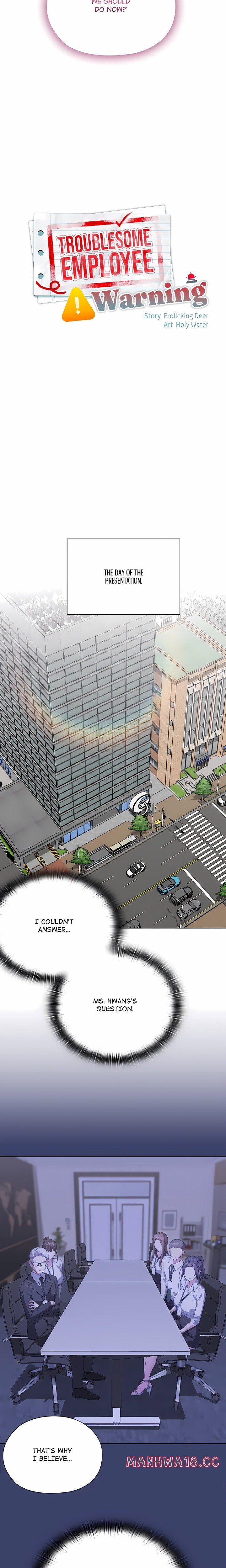 Troublesome Employee Warning (Uncensored)