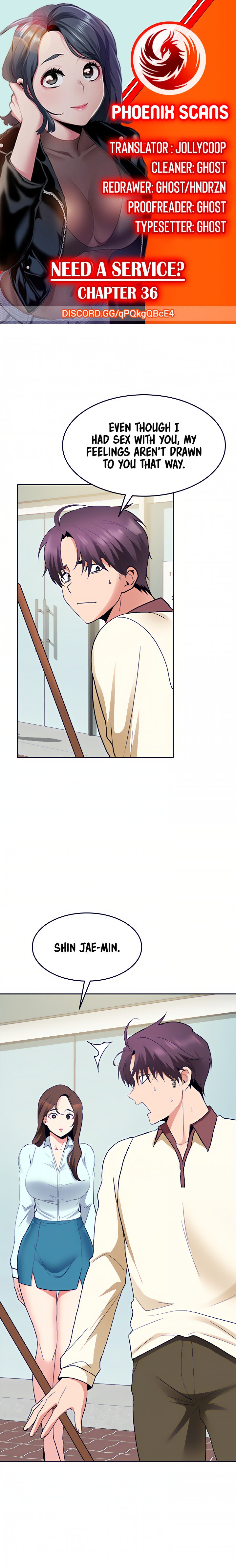 Need A Service Chapter 36 Page 1