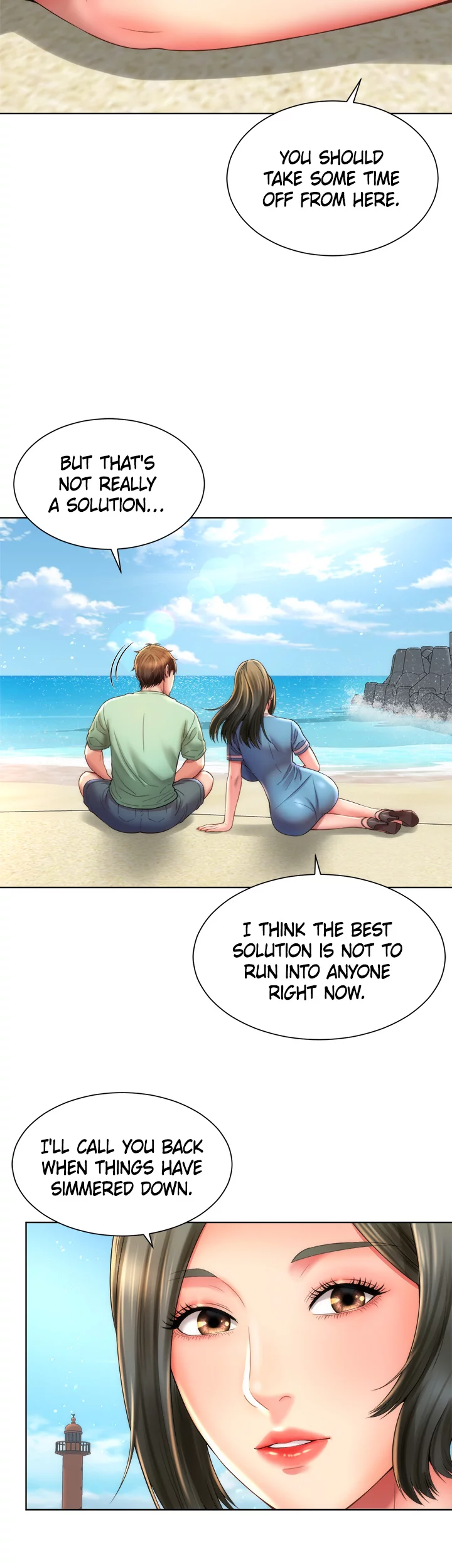 Beach Goddess Engsub Chapter 40 Page 22