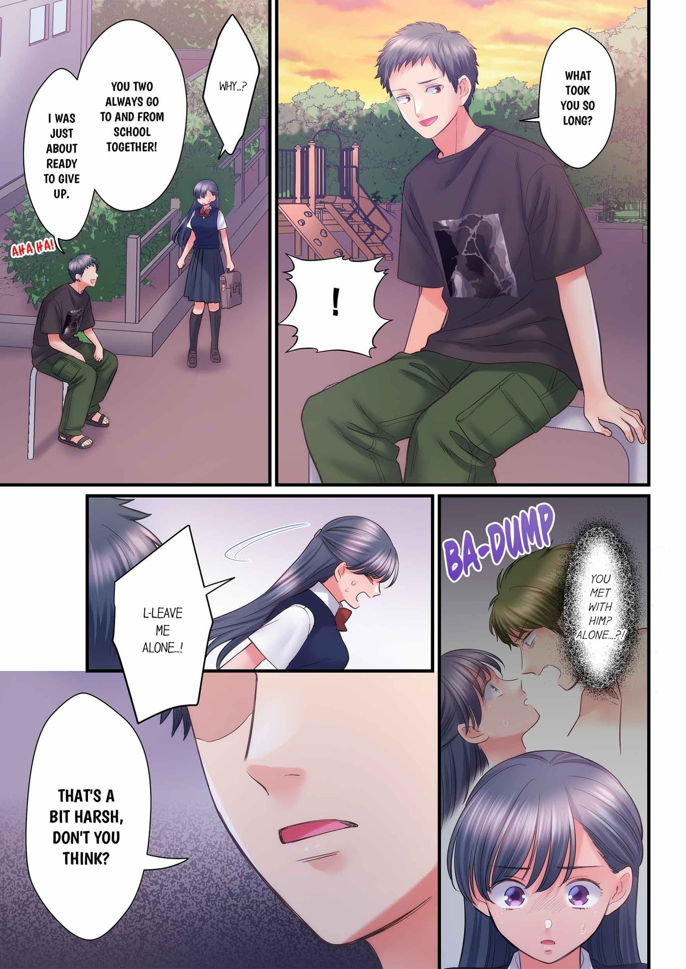 NTR Underneath Her Skirt (Uncensored)