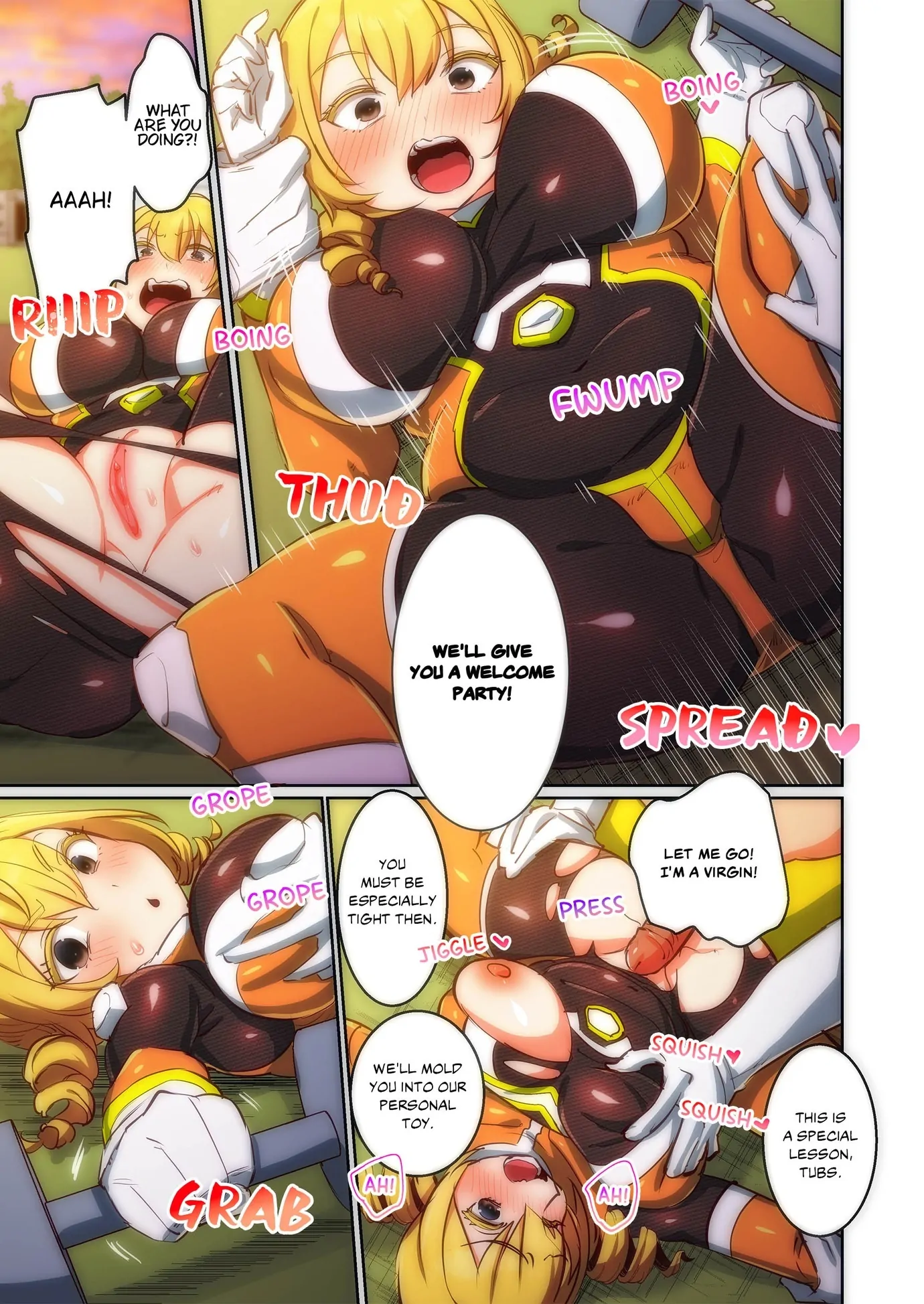 Pitiful Ranger Pink: I’m Such a Disgrace, but It Feels So Good! (Uncensored)