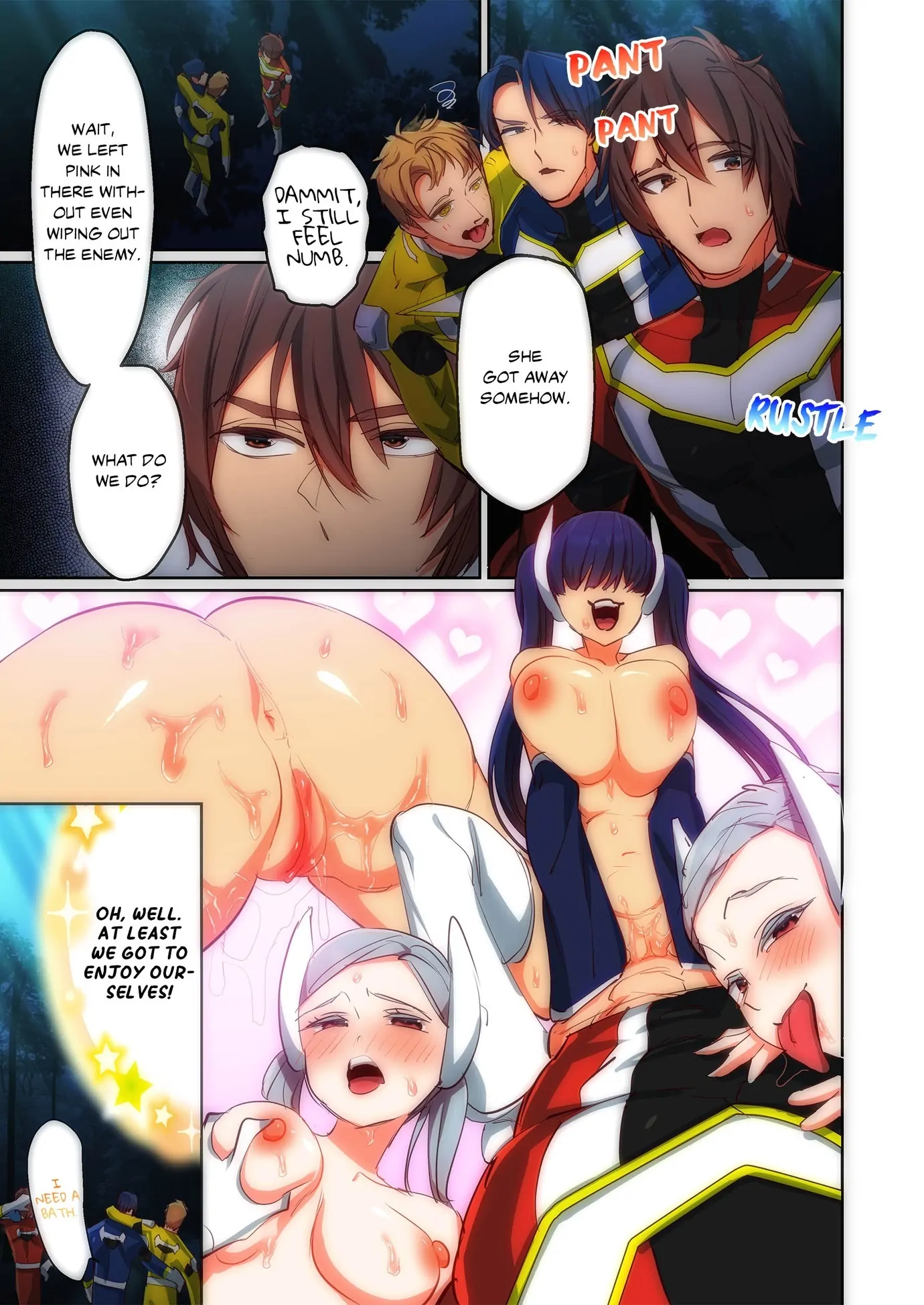 Pitiful Ranger Pink: I’m Such a Disgrace, but It Feels So Good! (Uncensored)