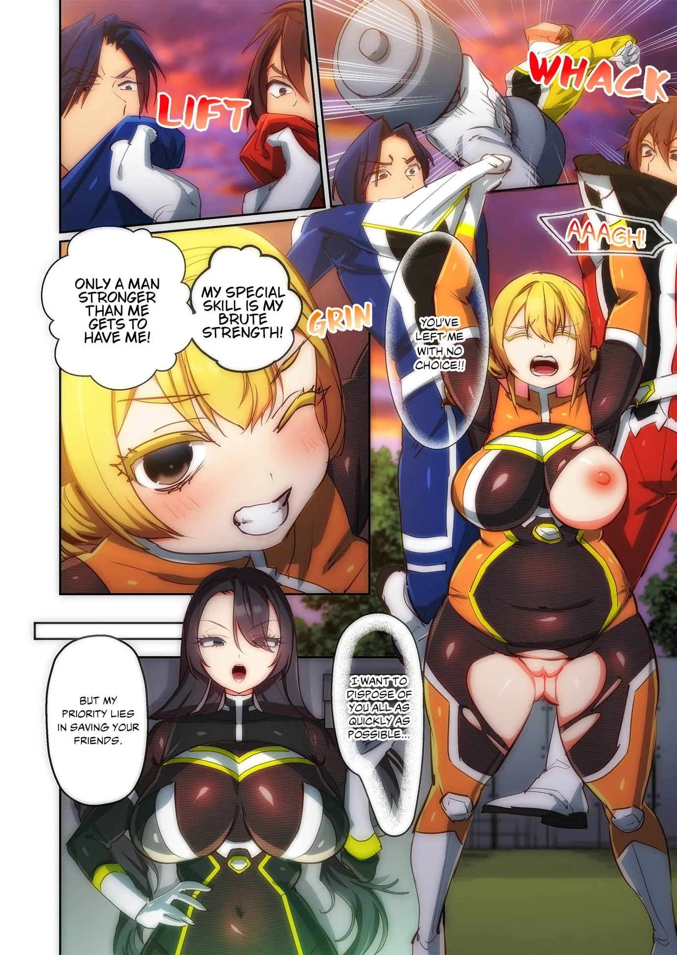 Pitiful Ranger Pink: I’m Such a Disgrace, but It Feels So Good! (Uncensored)