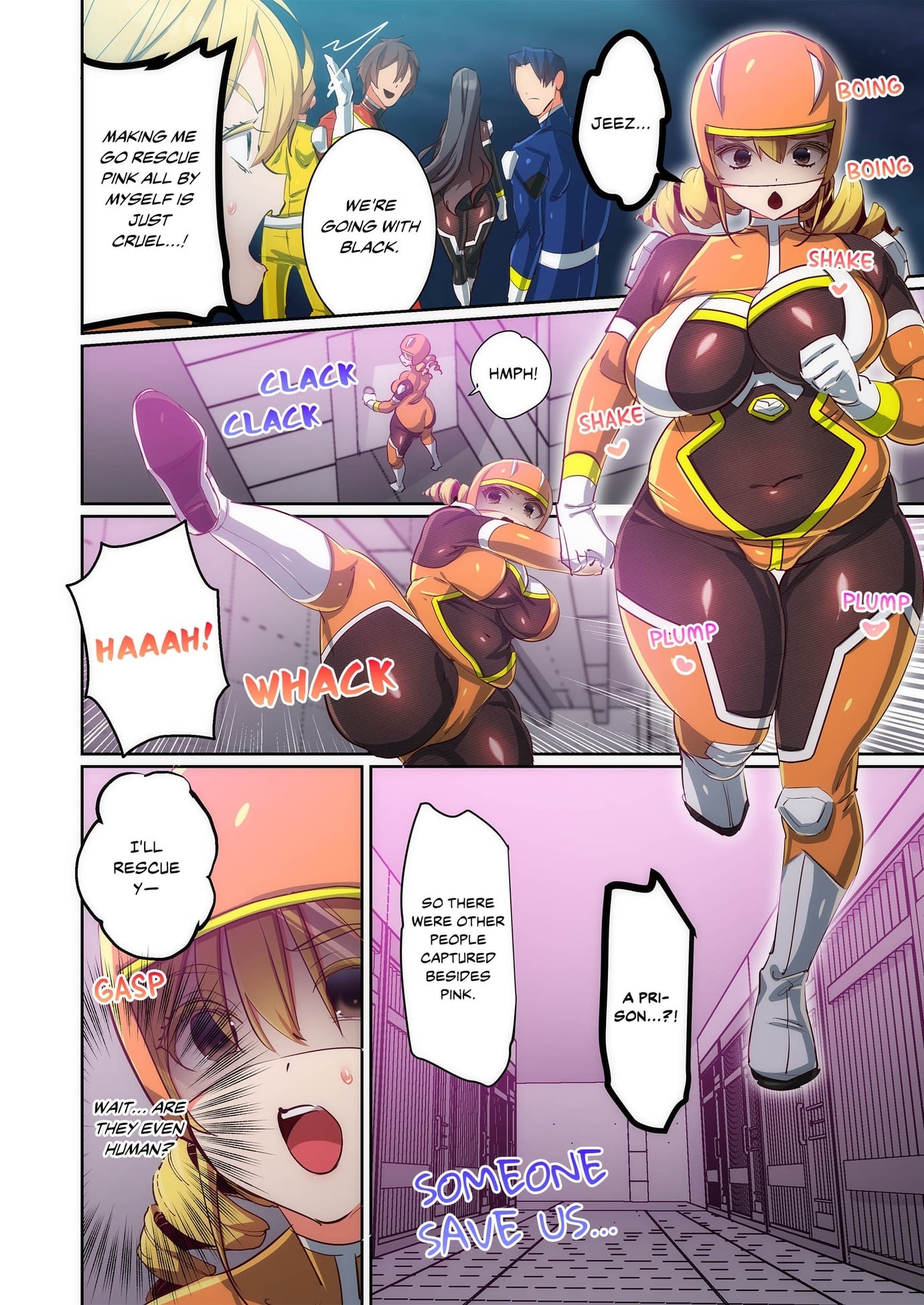 Pitiful Ranger Pink: I’m Such a Disgrace, but It Feels So Good! (Uncensored)