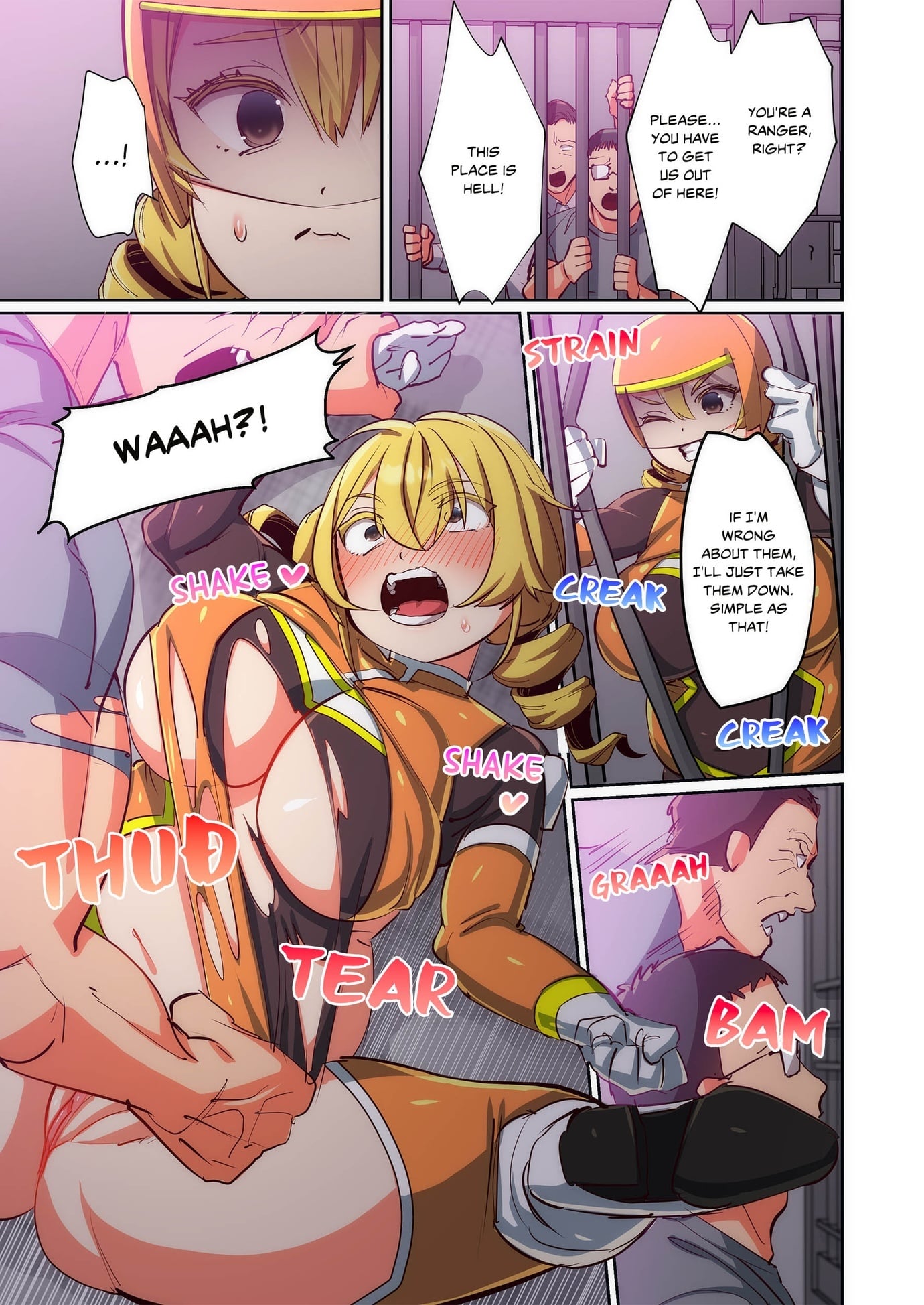 Pitiful Ranger Pink: I’m Such a Disgrace, but It Feels So Good! (Uncensored)