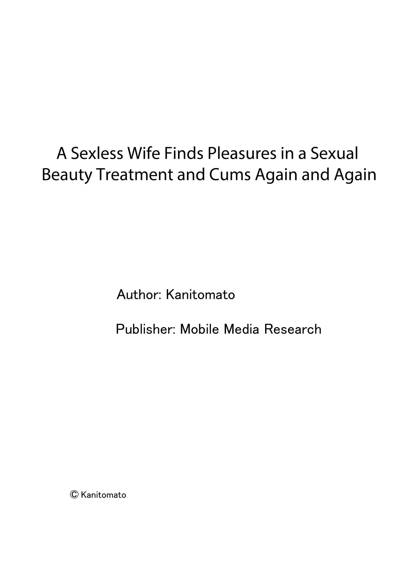 A Sexless Wife Finds Pleasures