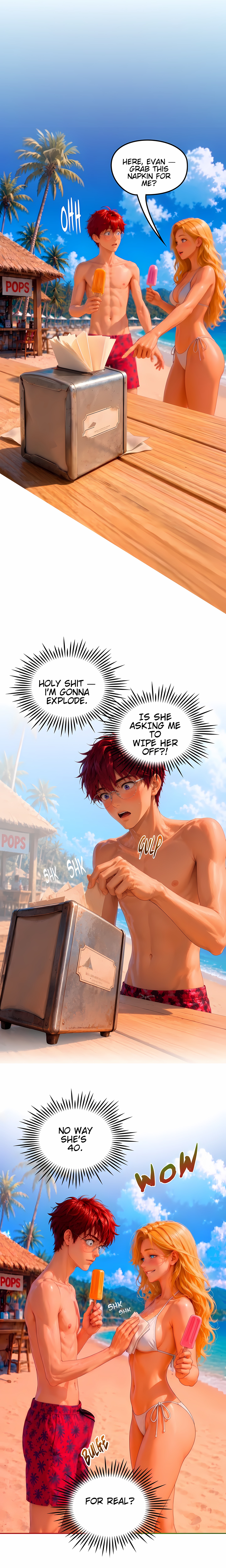 Mom’s wild friend Chapter 2 Page 9