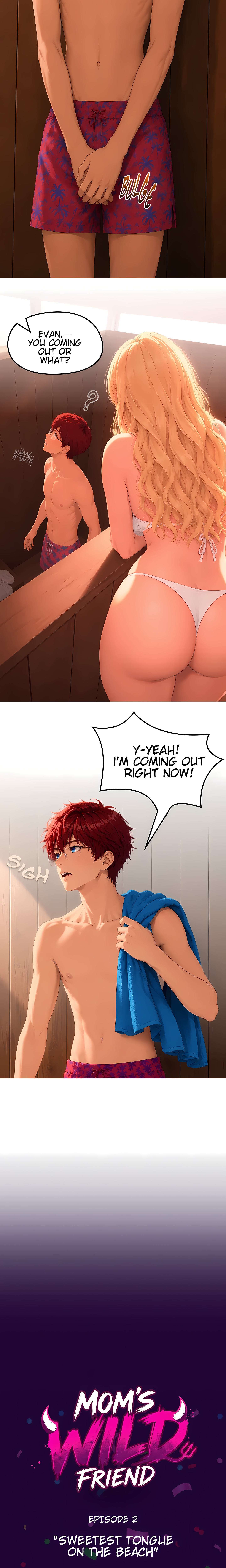 Mom’s wild friend Chapter 2 Page 3