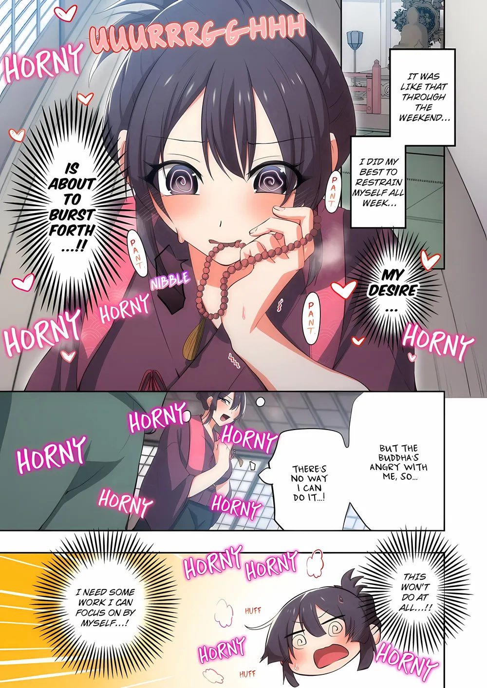 The Horny Monk’s Dilemma꞉ 120% Perverted and Full of Desire (Uncensored)