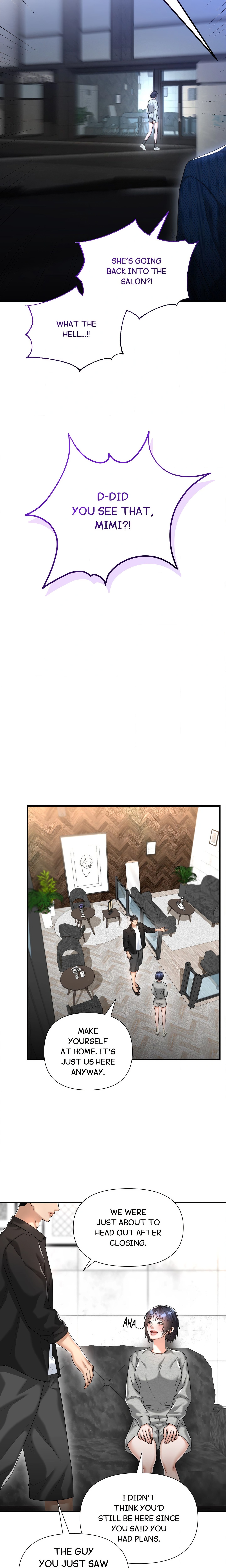 The Secret Shampoo Room Chapter 20 Page 9