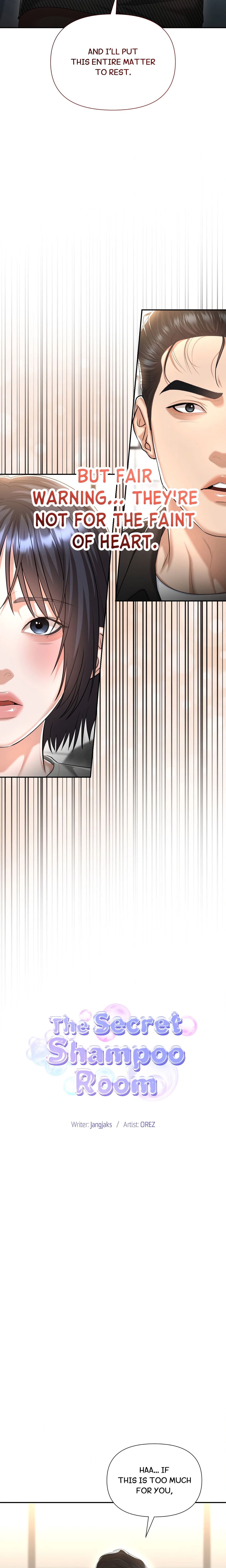 The Secret Shampoo Room Chapter 21 Page 13