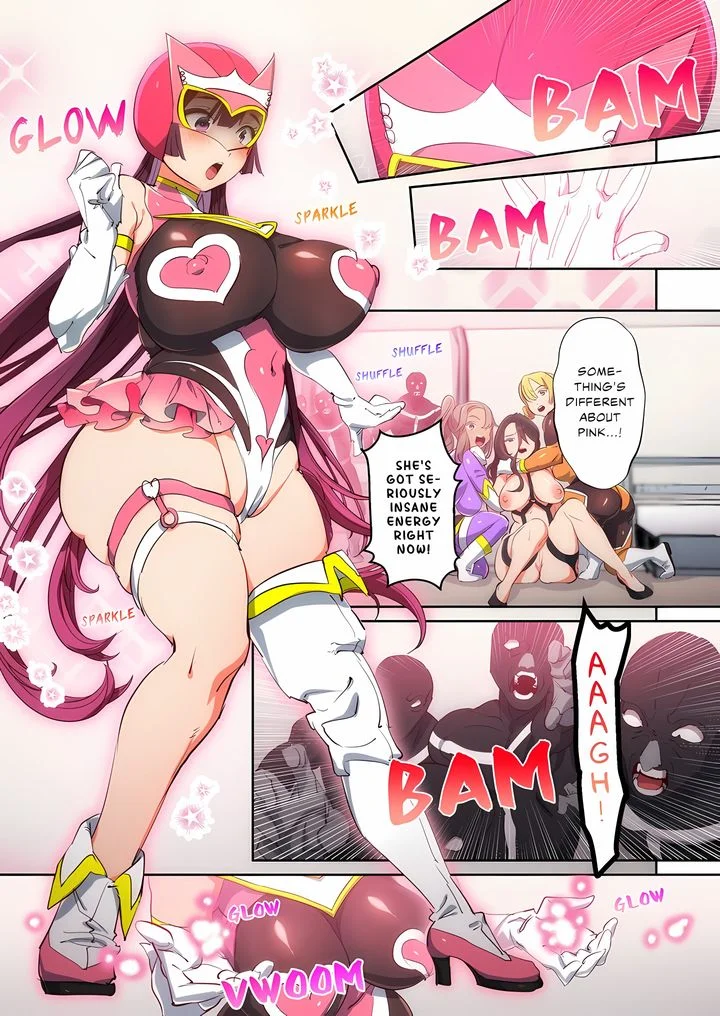 Pitiful Ranger Pink: I’m Such a Disgrace, but It Feels So Good! (Uncensored)