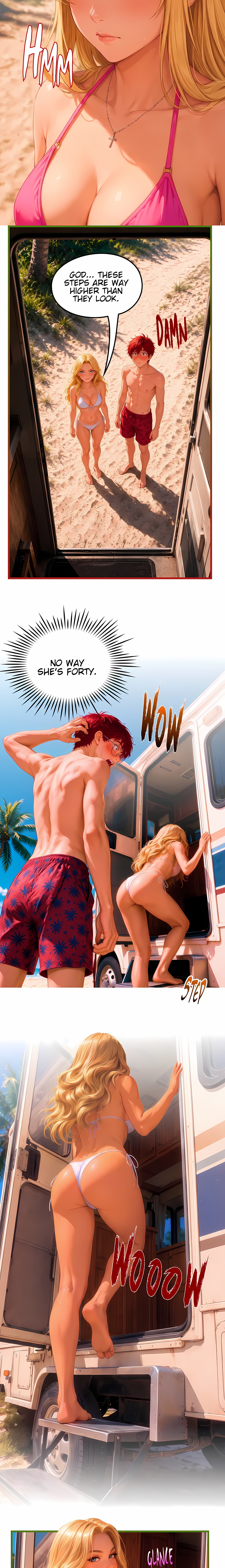 Mom’s wild friend Chapter 3 Page 7