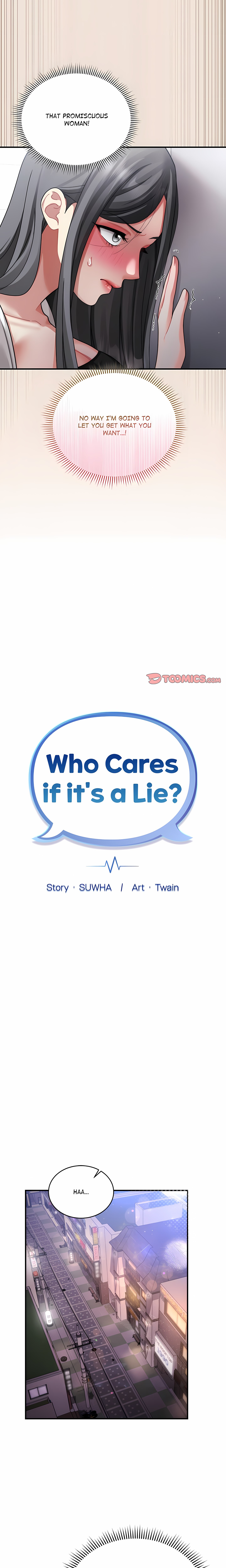 Who Cares if it’s a Lie?