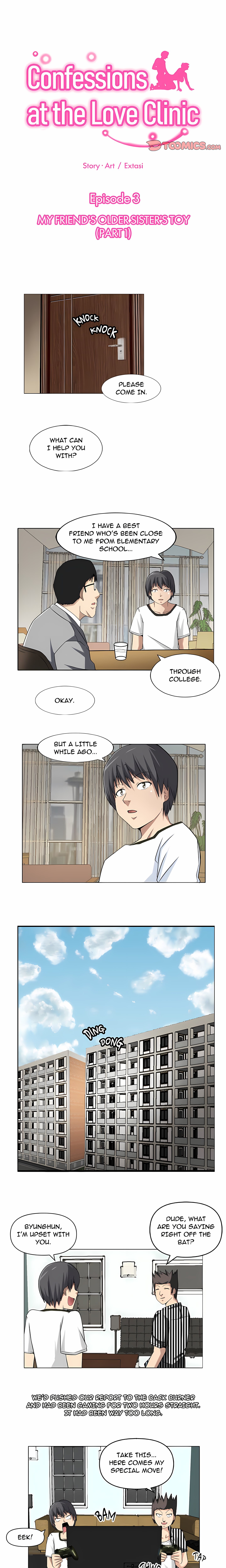 Confessions at the Love Clinic Chapter 3 Page 1