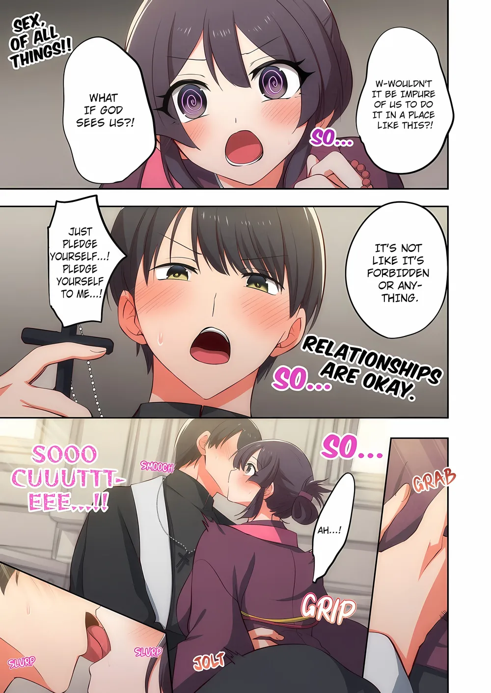 The Horny Monk’s Dilemma꞉ 120% Perverted and Full of Desire (Uncensored)