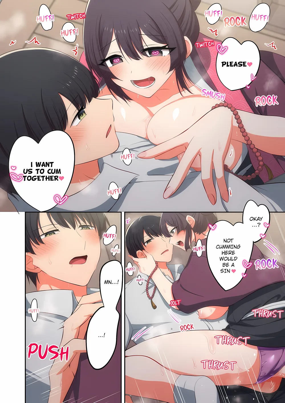 The Horny Monk’s Dilemma꞉ 120% Perverted and Full of Desire (Uncensored)