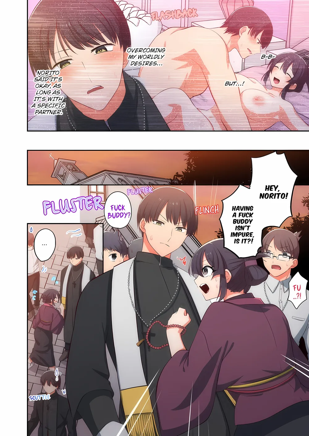 The Horny Monk’s Dilemma꞉ 120% Perverted and Full of Desire (Uncensored)