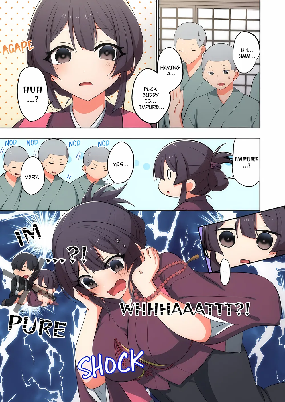 The Horny Monk’s Dilemma꞉ 120% Perverted and Full of Desire (Uncensored)