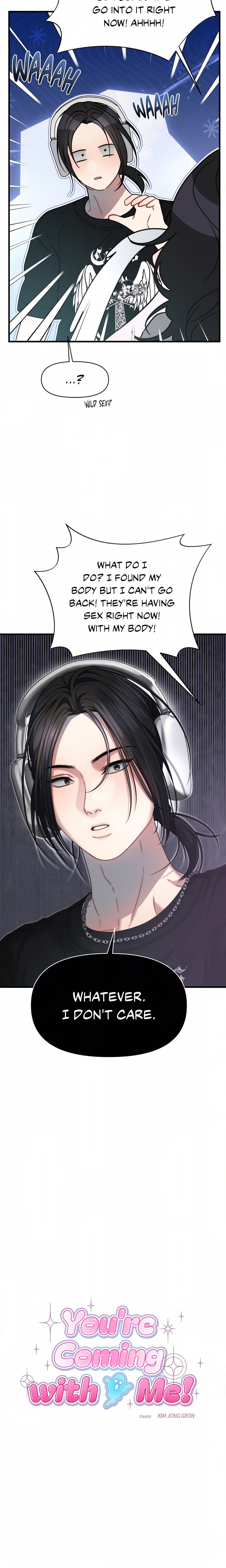 You’re Coming With Me!