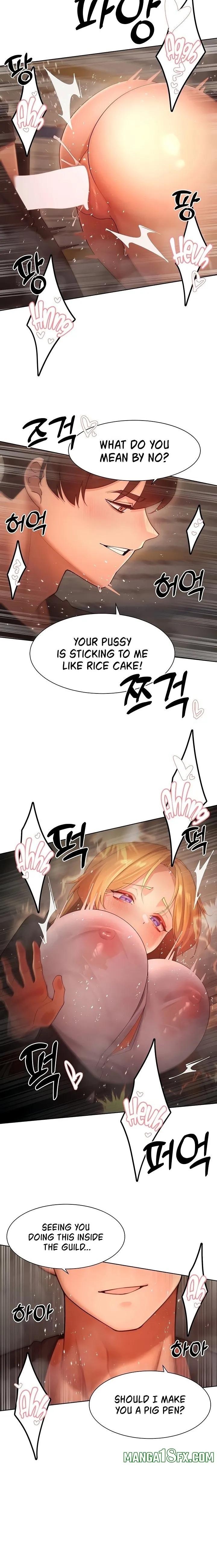 The Protagonist Gets Stronger When He Fucks the Female Hunter Chapter 62 Page 12