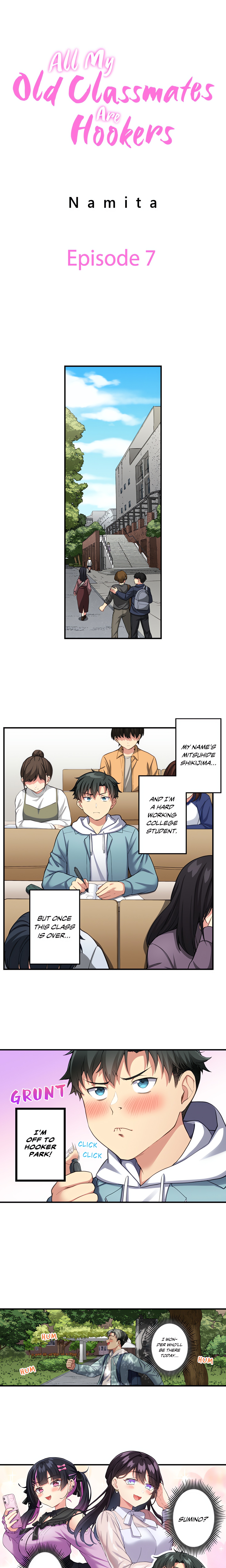 All My Old Classmates Are Hookers Chapter 7 Page 1