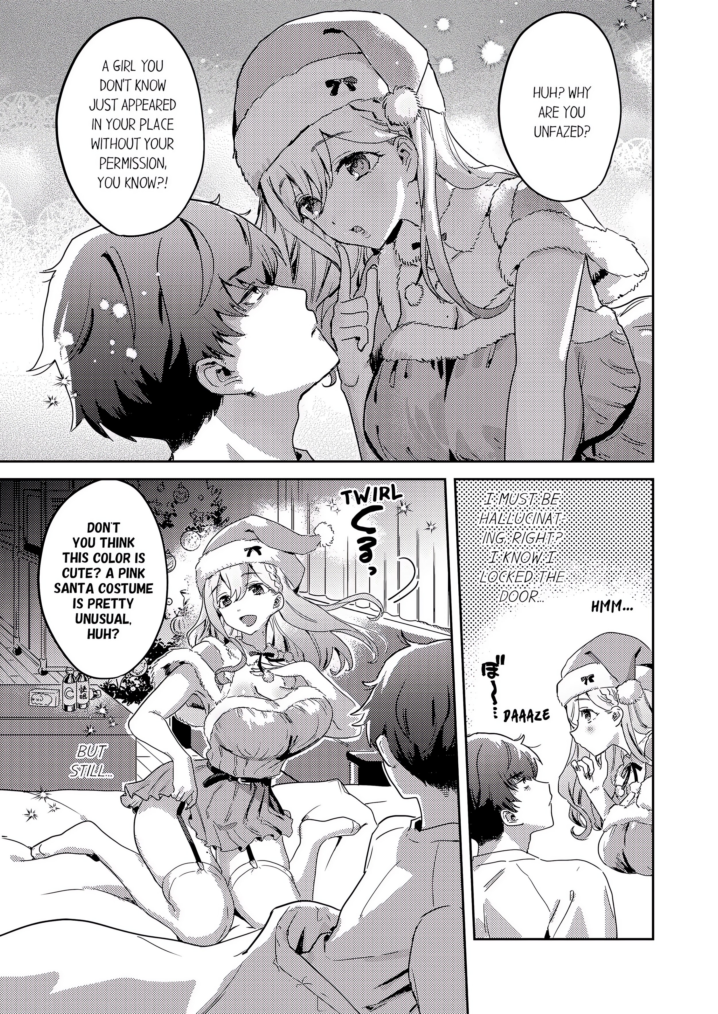 Naughty or Nice? Charmed by the Seductive Pink Santa (Uncensored) Chapter 2 Page 1