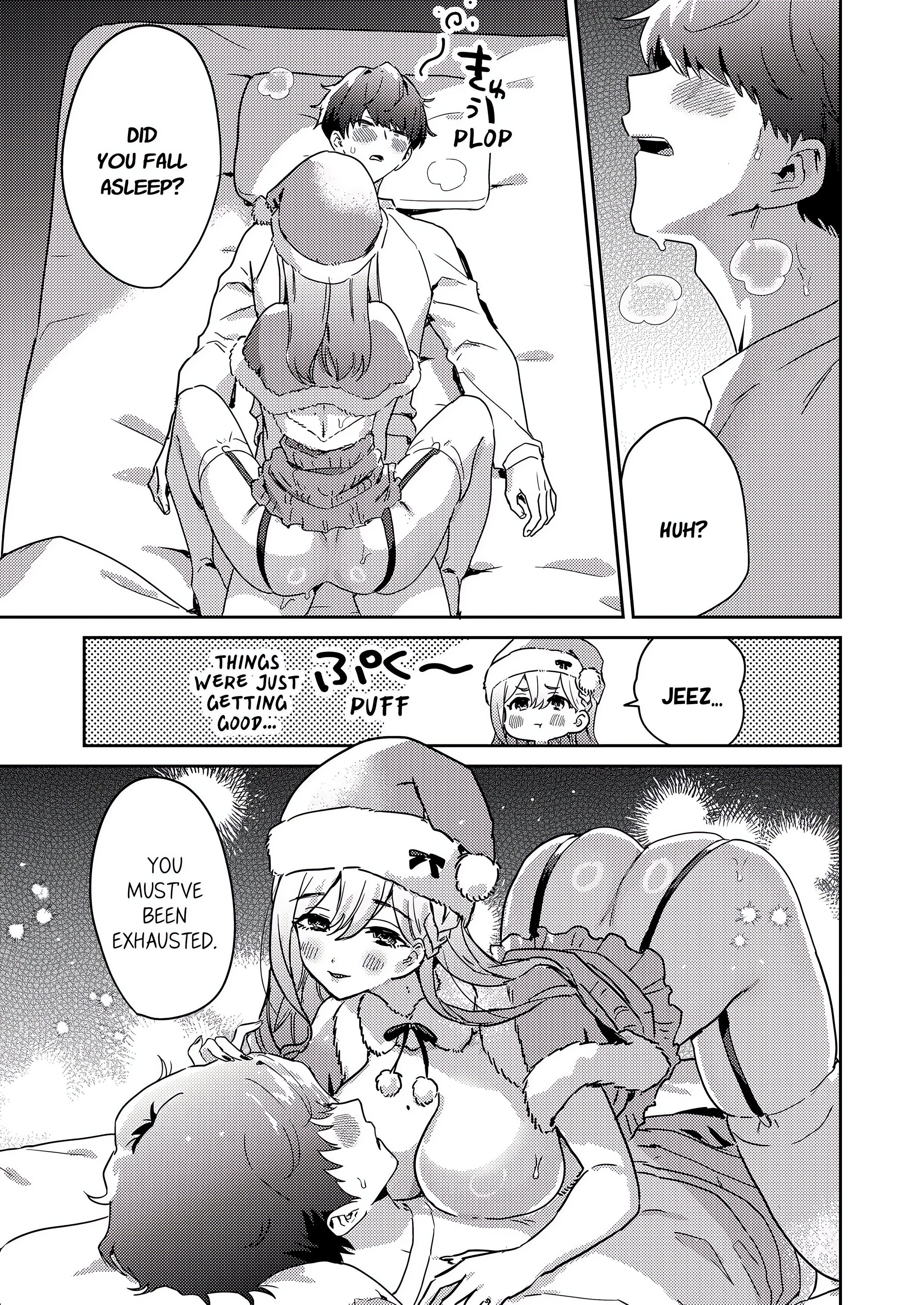Naughty or Nice? Charmed by the Seductive Pink Santa (Uncensored) Chapter 4 Page 1