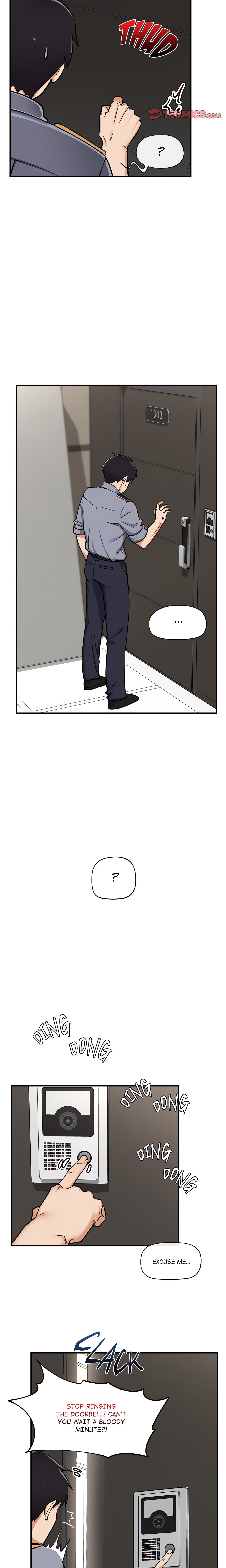 Hypnotist Security Guard (Uncensored) Chapter 2 Page 17