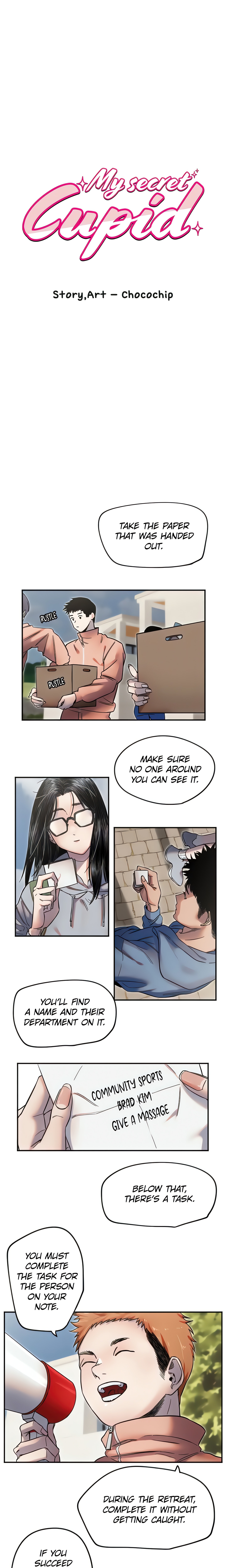 My secret Cupid (Official) Chapter 4 Page 1