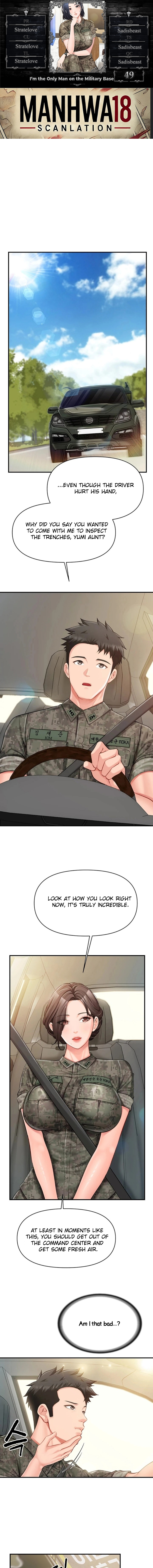 I’m the Only Man on the Military Base