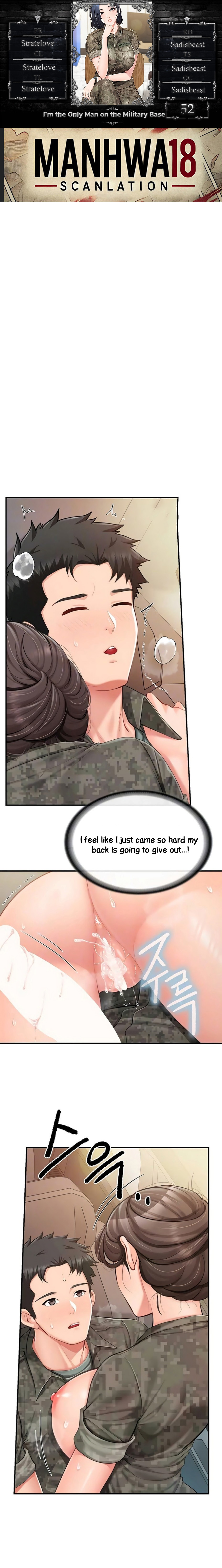 I’m the Only Man on the Military Base