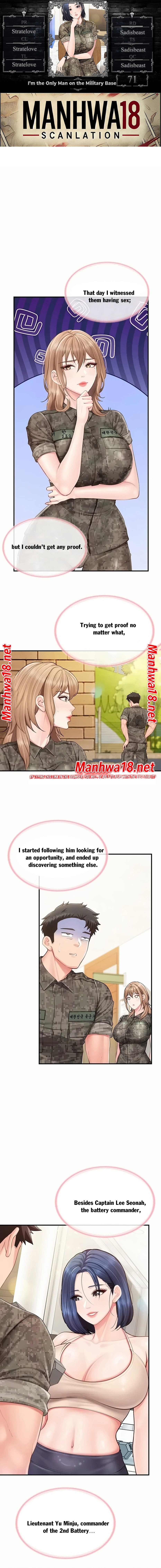 I’m the Only Man on the Military Base Chapter 71 Page 1