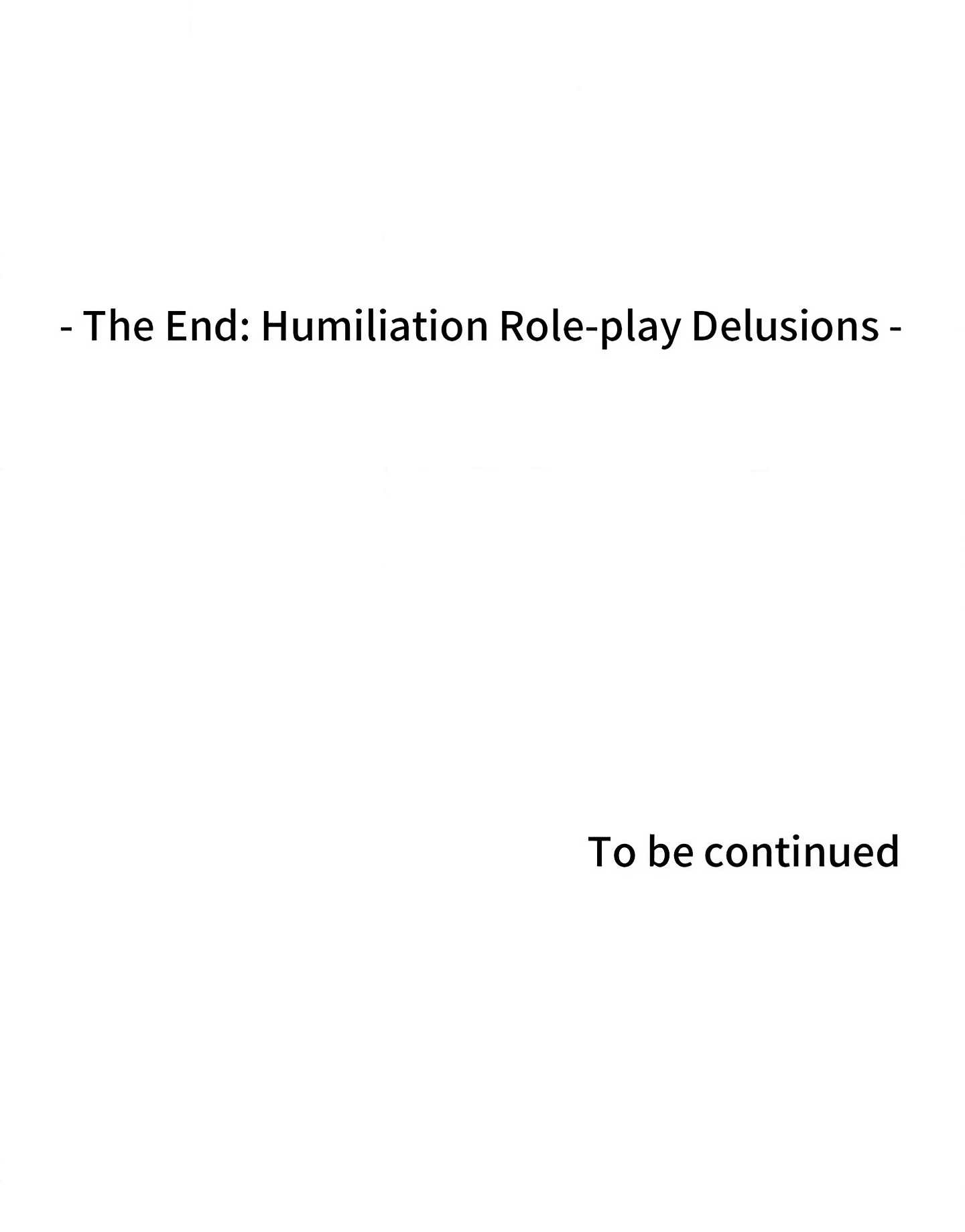 Delusional Dalliances